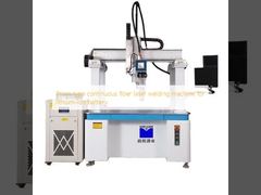 Prism type continuous fiber laser welding machine for lithium-ion battery